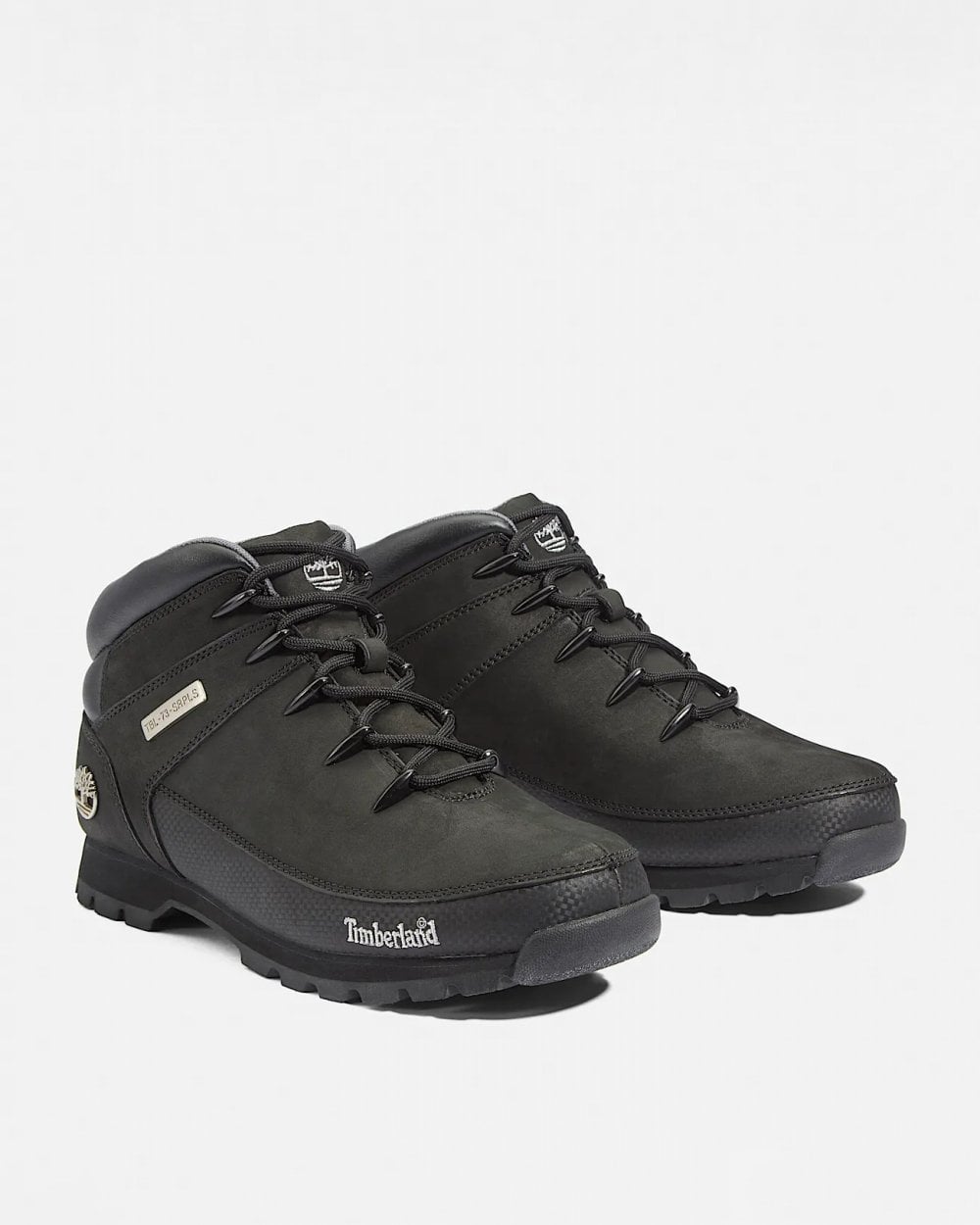 Timberland Euro Sprint Contrast Logo Mens Hiking Shoe - Black