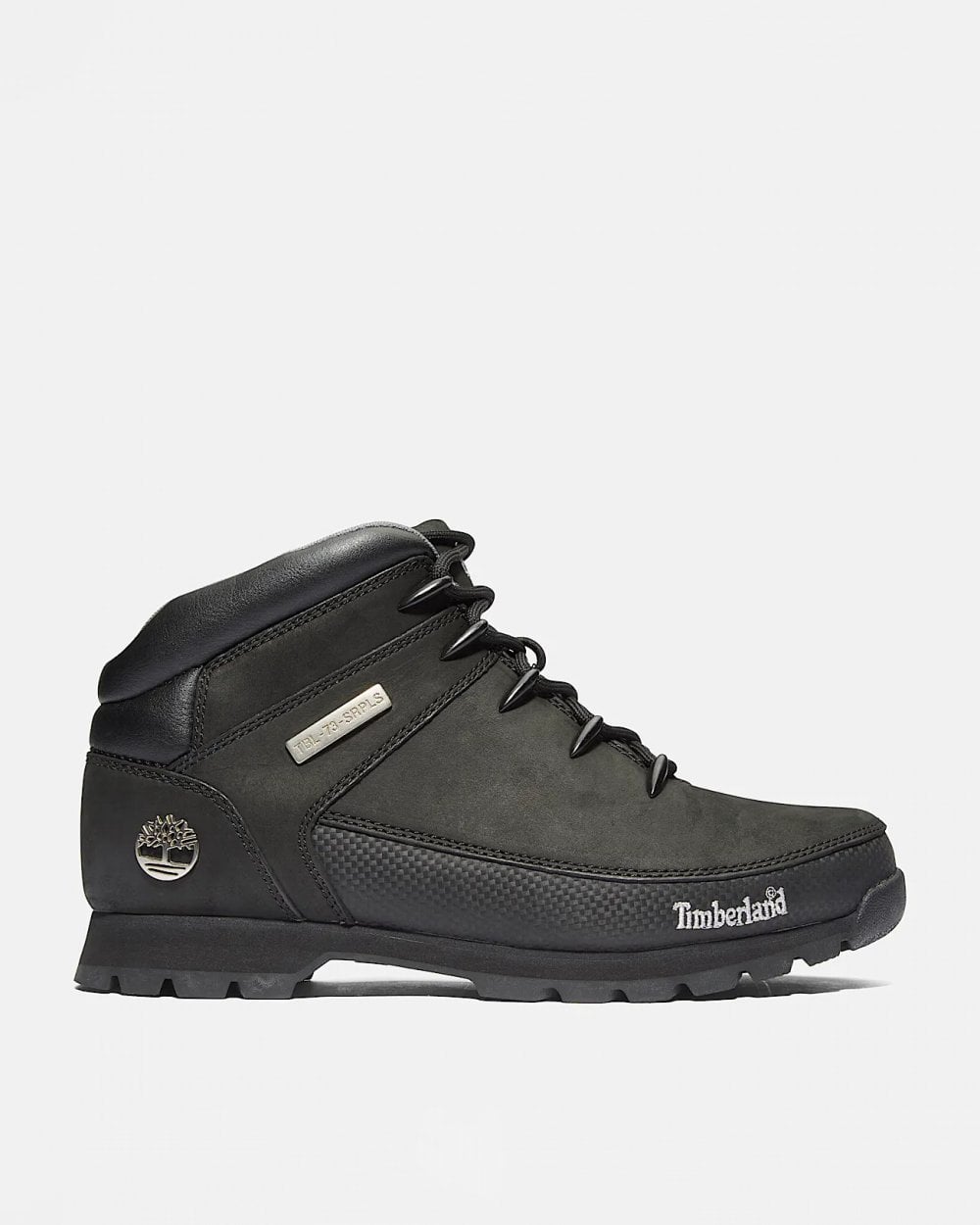 Timberland Euro Sprint Contrast Logo Mens Hiking Shoe - Black