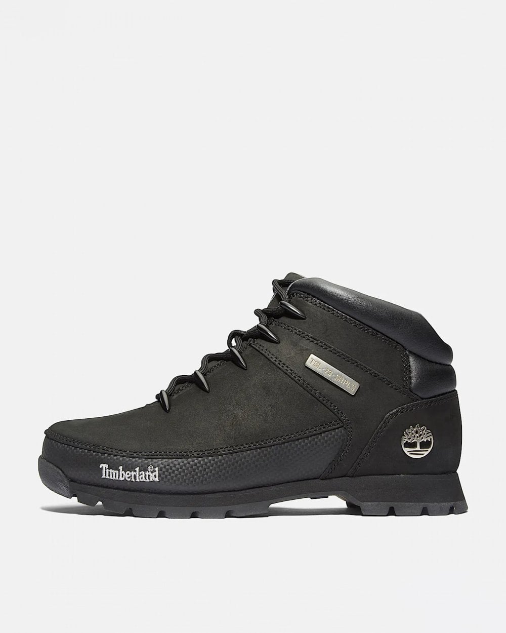 Timberland Euro Sprint Contrast Logo Mens Hiking Shoe - Black