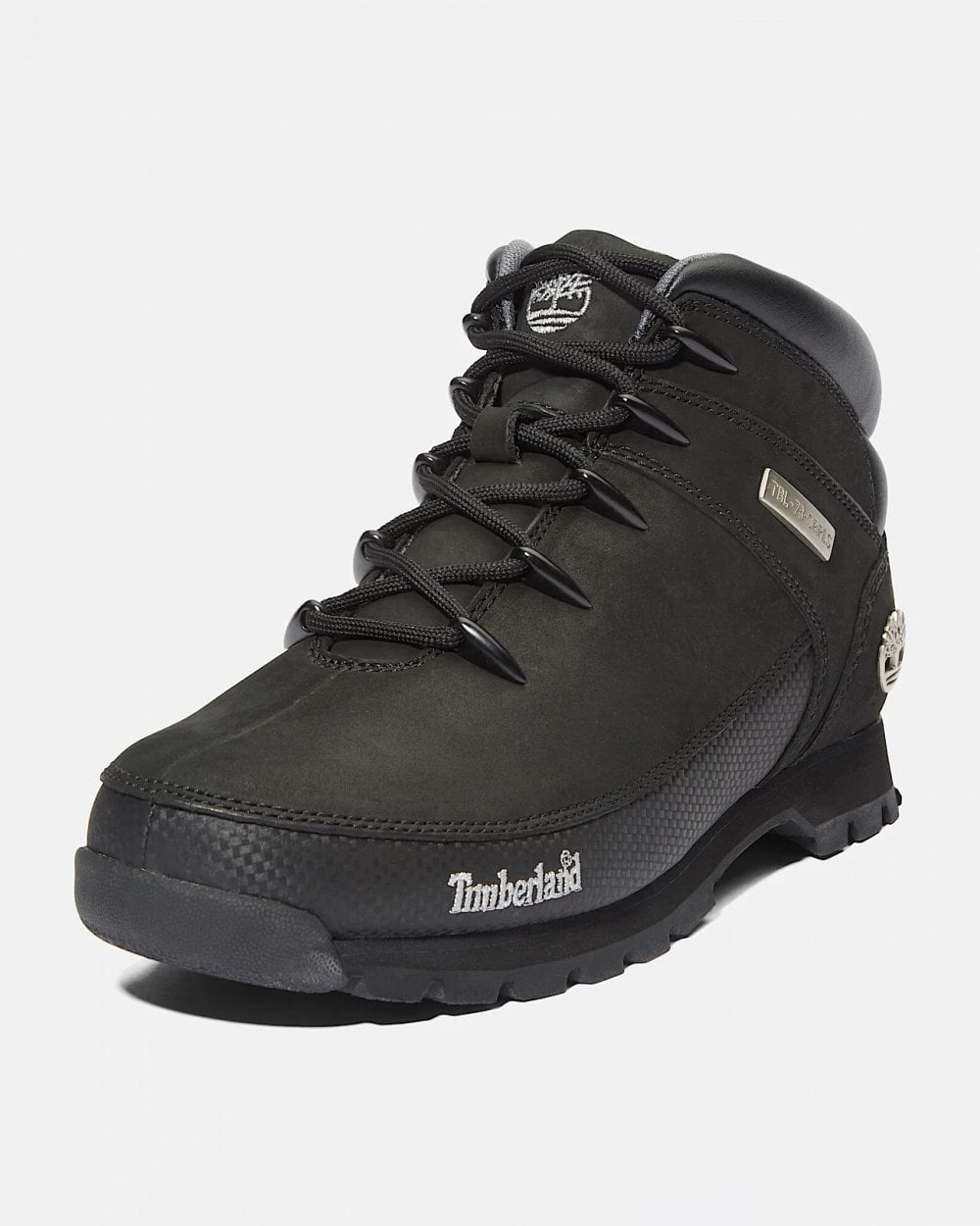 Timberland Euro Sprint Contrast Logo Mens Hiking Shoe - Black