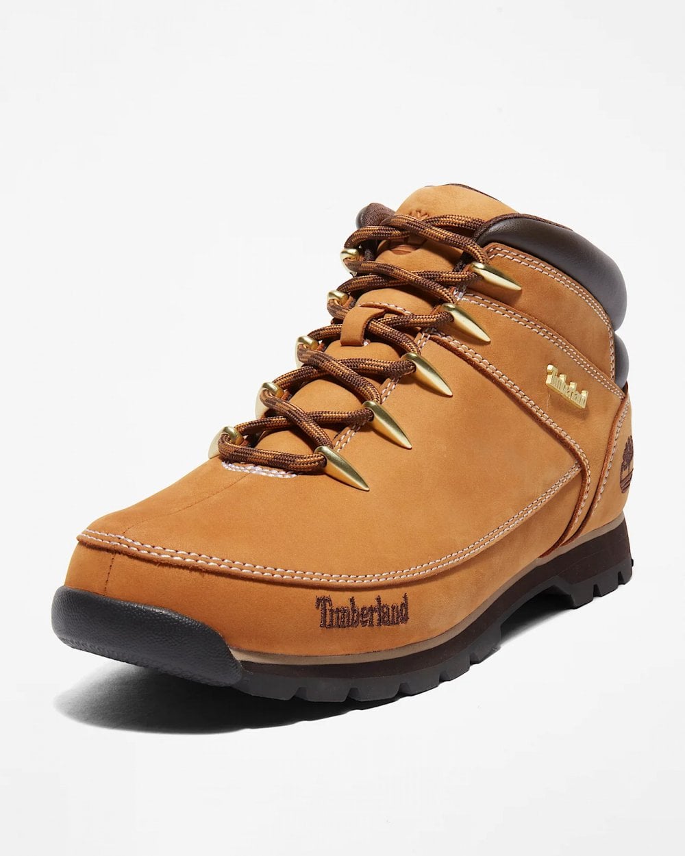 Timberland Euro Sprint Contrast Logo Mens Hiking Shoe - Wheat