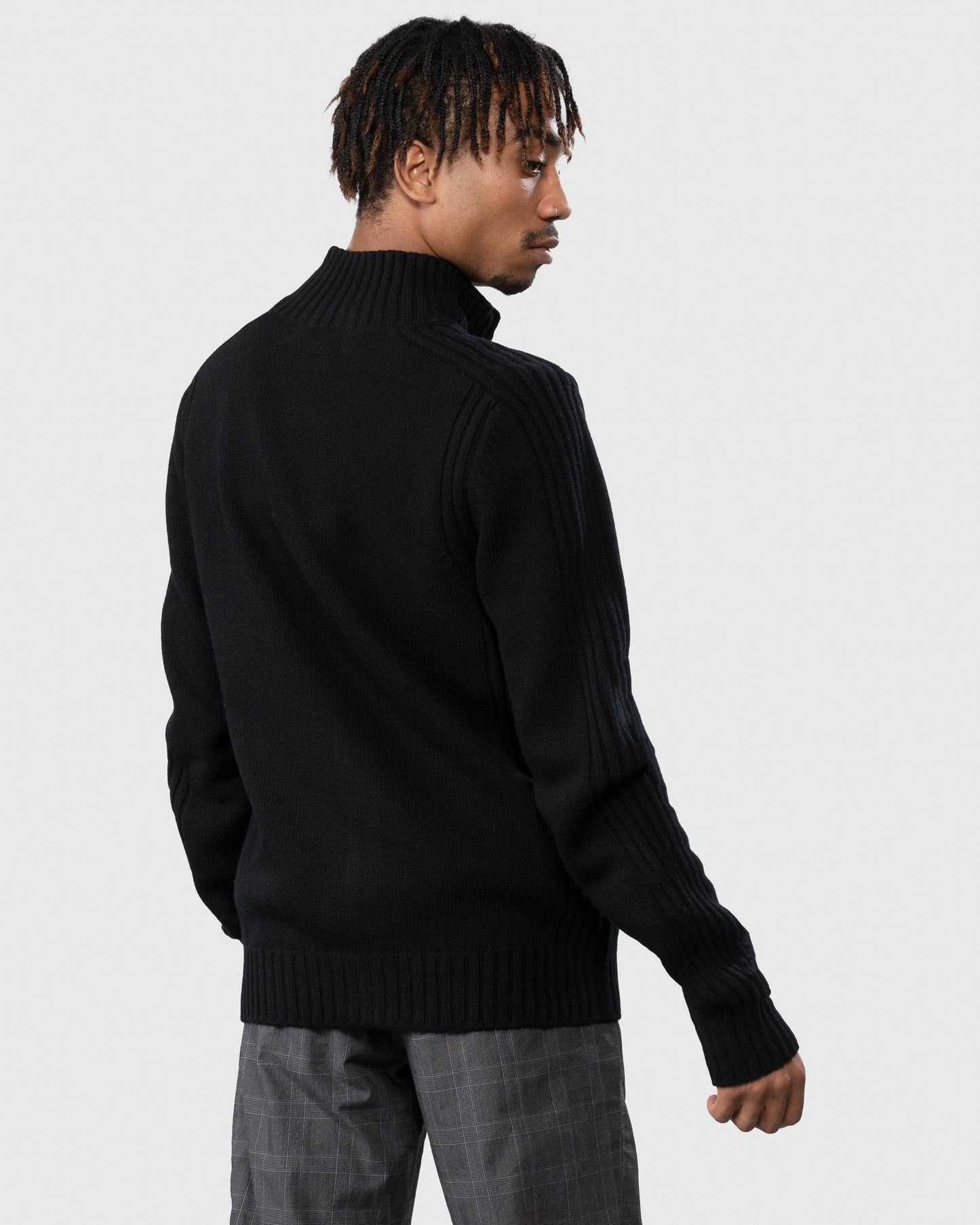 Belstaff Belstaff Watch Mens Zip Cardigan With Logo Patch