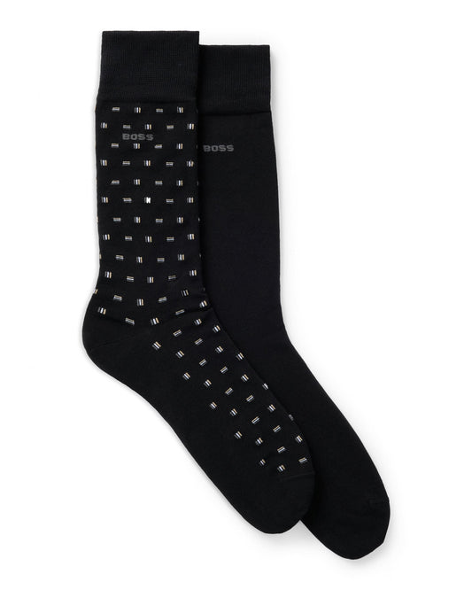 BOSS Orange BOSS Orange 2-Pack Mini Iconic MC Mens Regular Length Socks