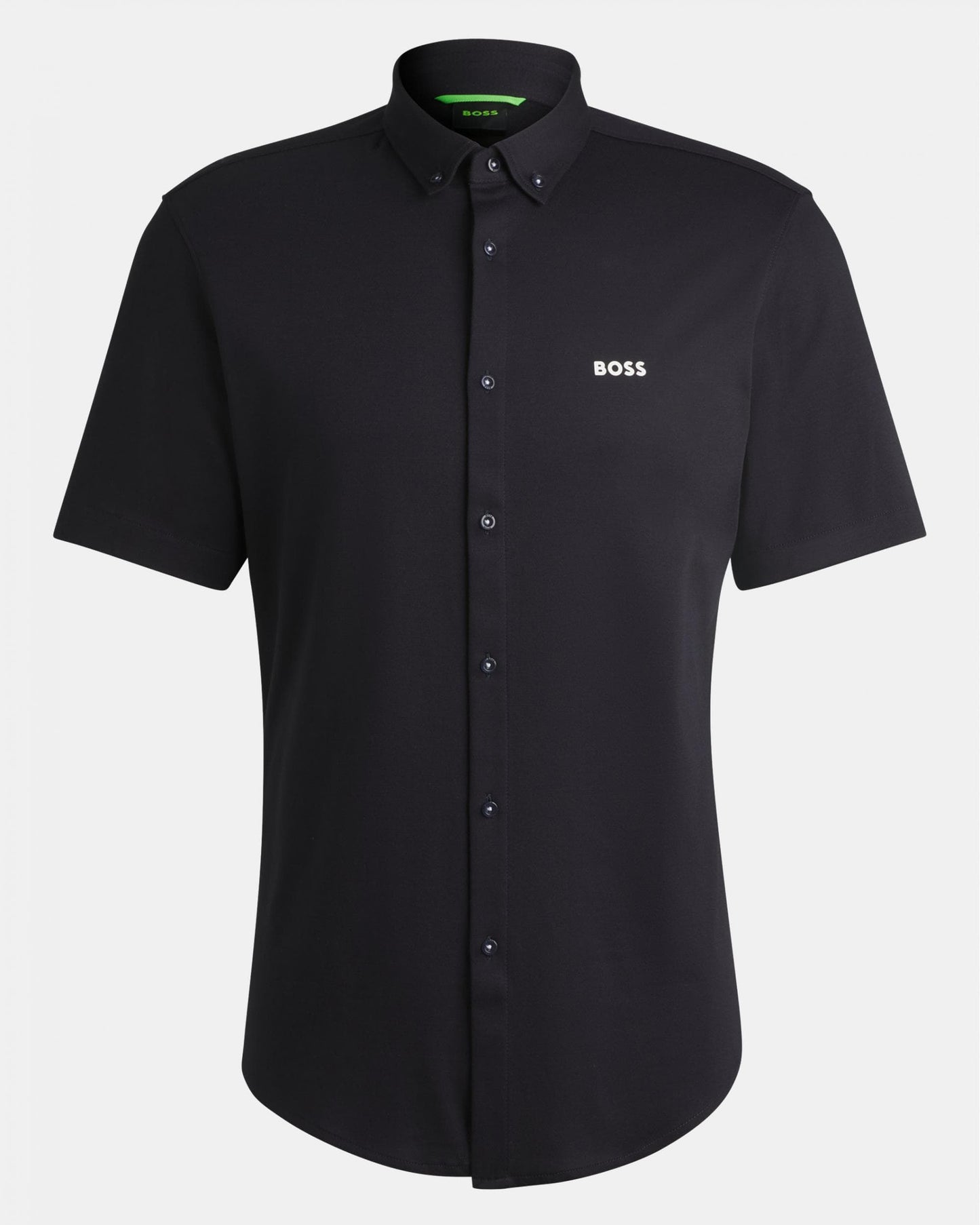BOSS Green B Motion Mens Short Sleeve Shirt - Dark Blue 402