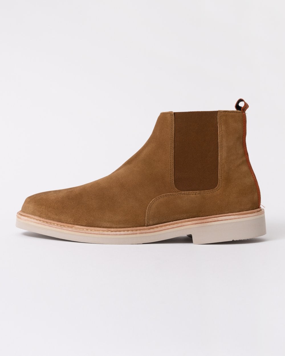 HUDSON LONDON Gallant Suede Chelsea Mens Boot
