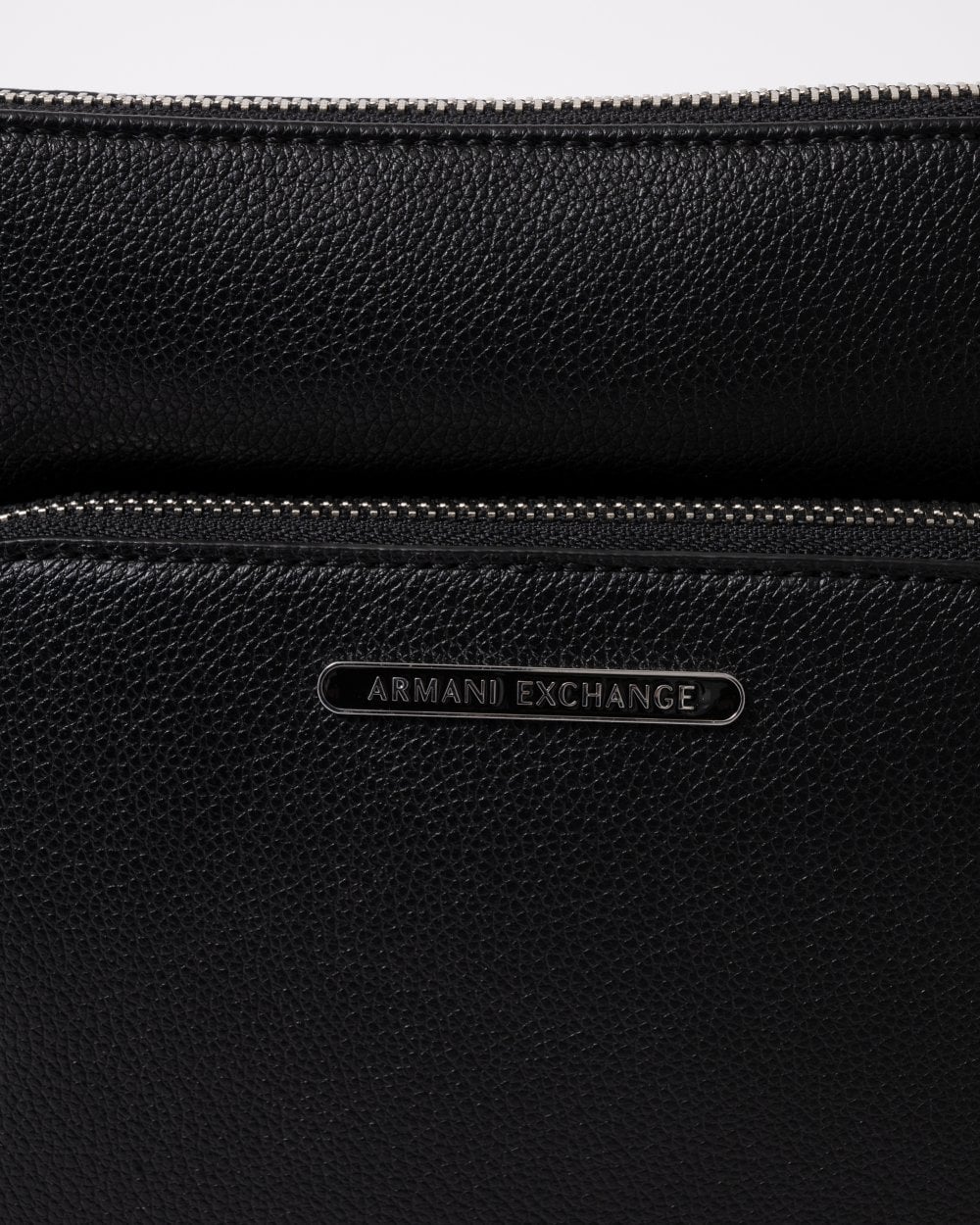 Armani Exchange Mens Faux Leather Messenger Bag