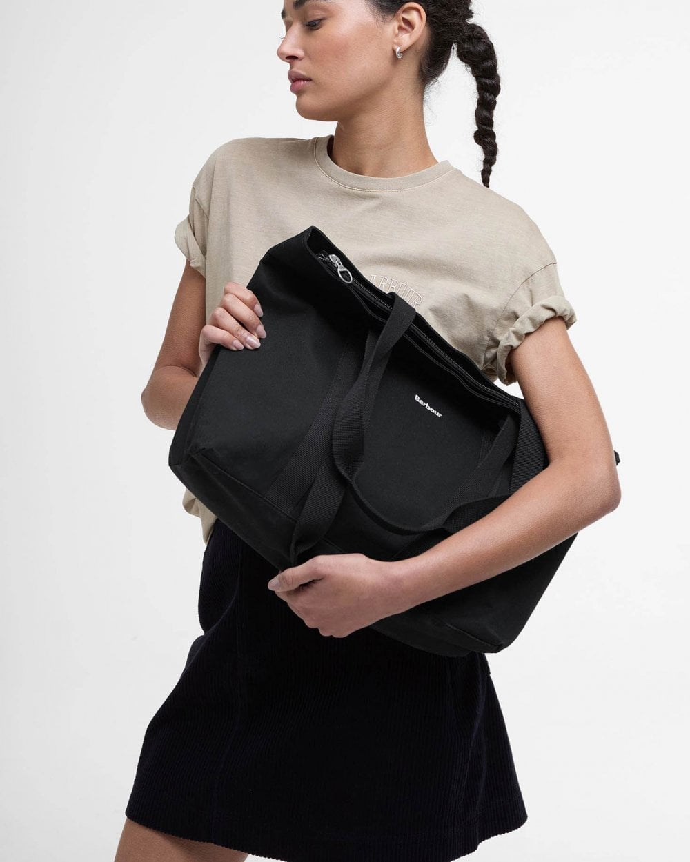 Barbour Olivia Womens Tote Bag - Black