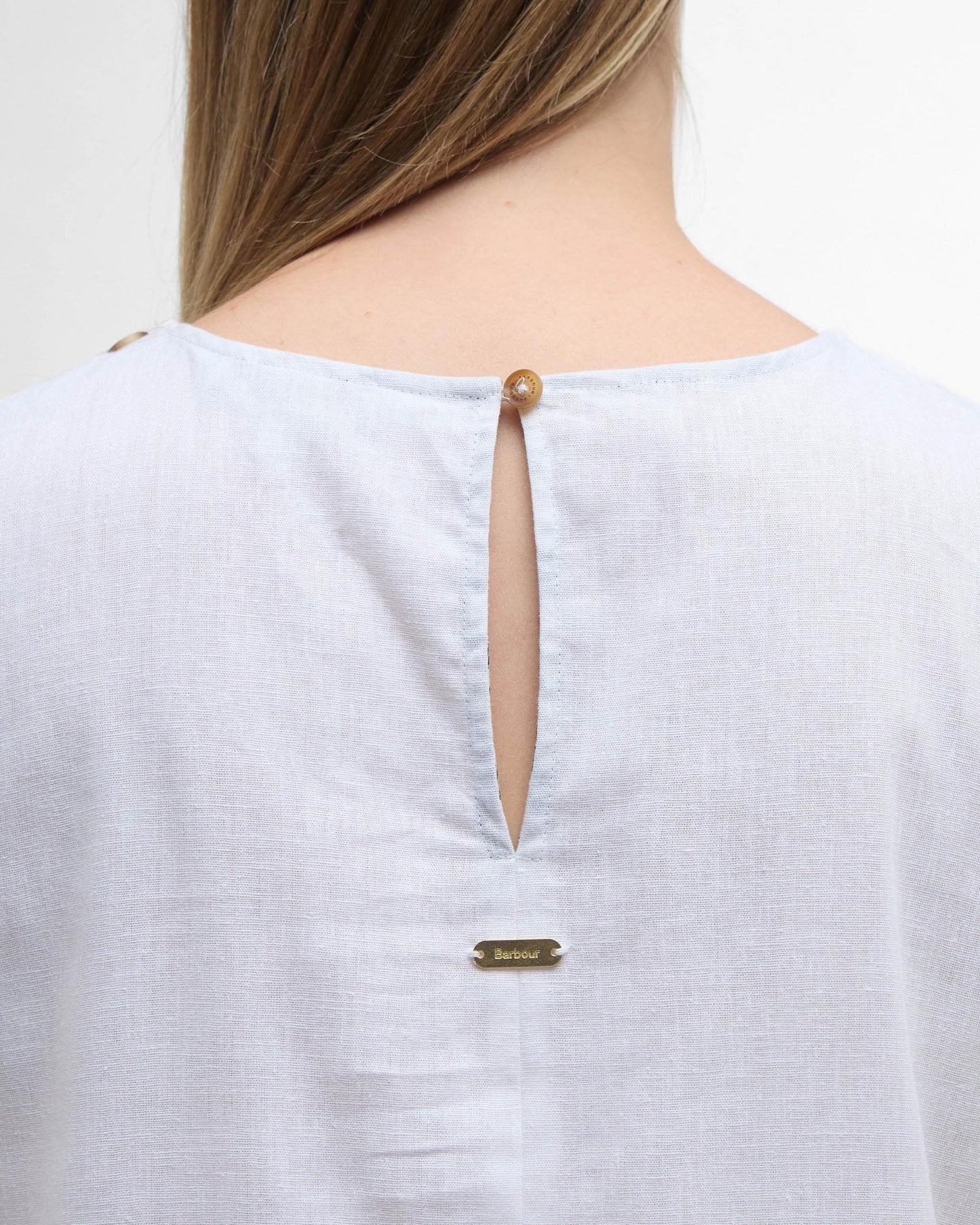 Barbour Lucy Womens Mini Dress - White