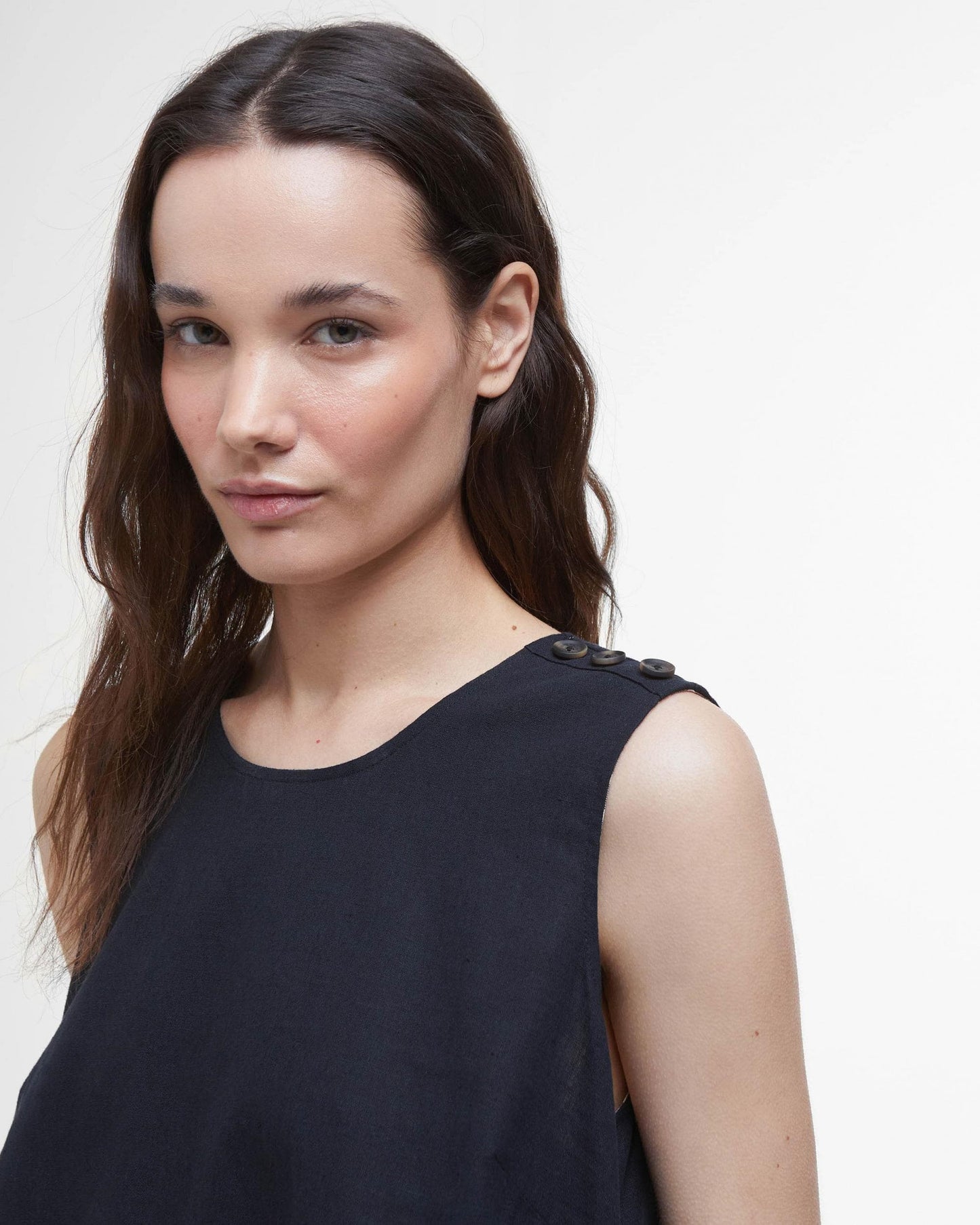 Barbour Lucy Womens Mini Dress - Black