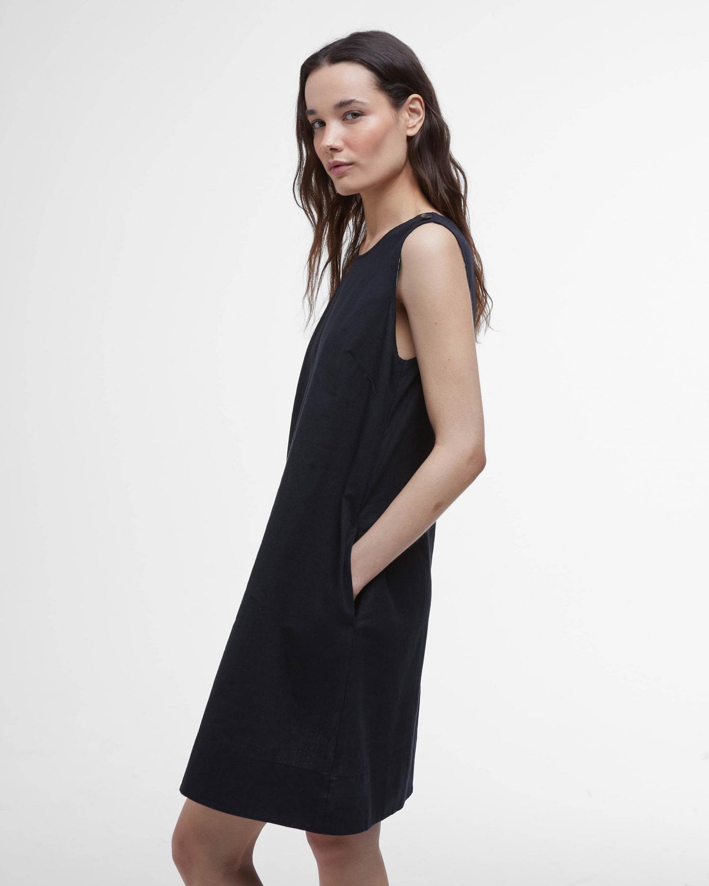 Barbour Lucy Womens Mini Dress - Black