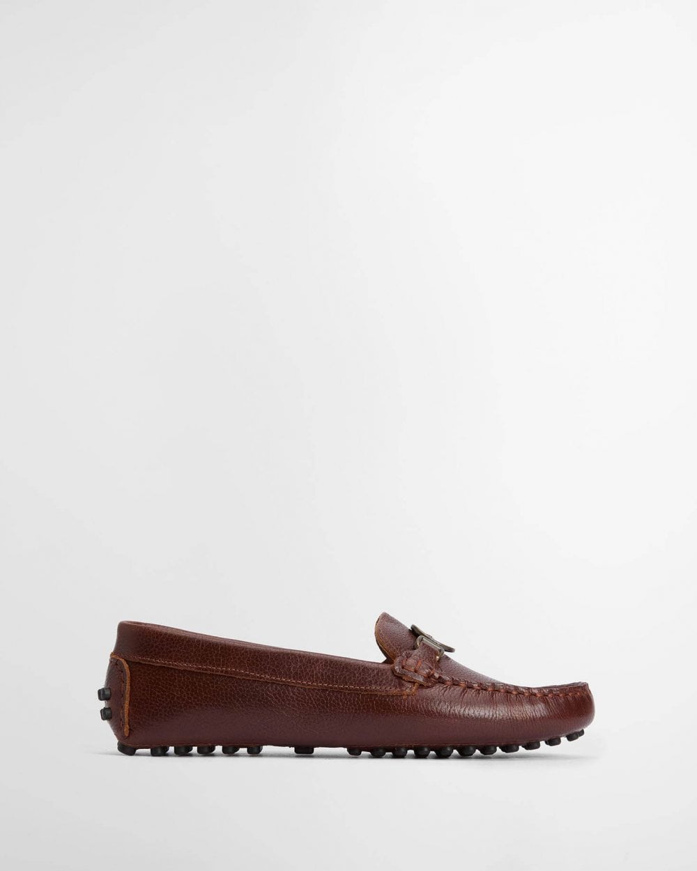 Barbour Laire Womens Driving Shoes - Cognac Leather