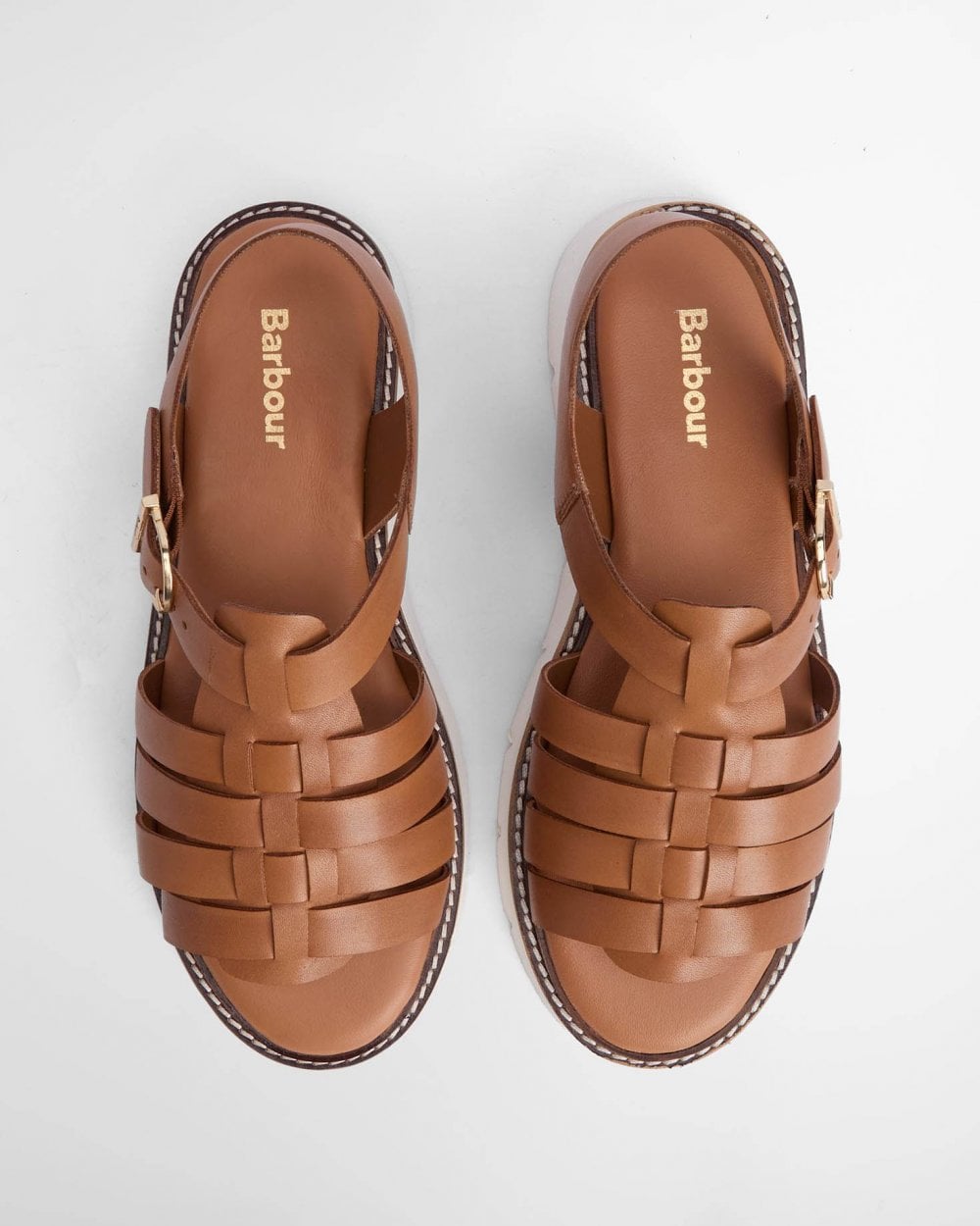 Barbour Otterburn Womens Sandals - Tan