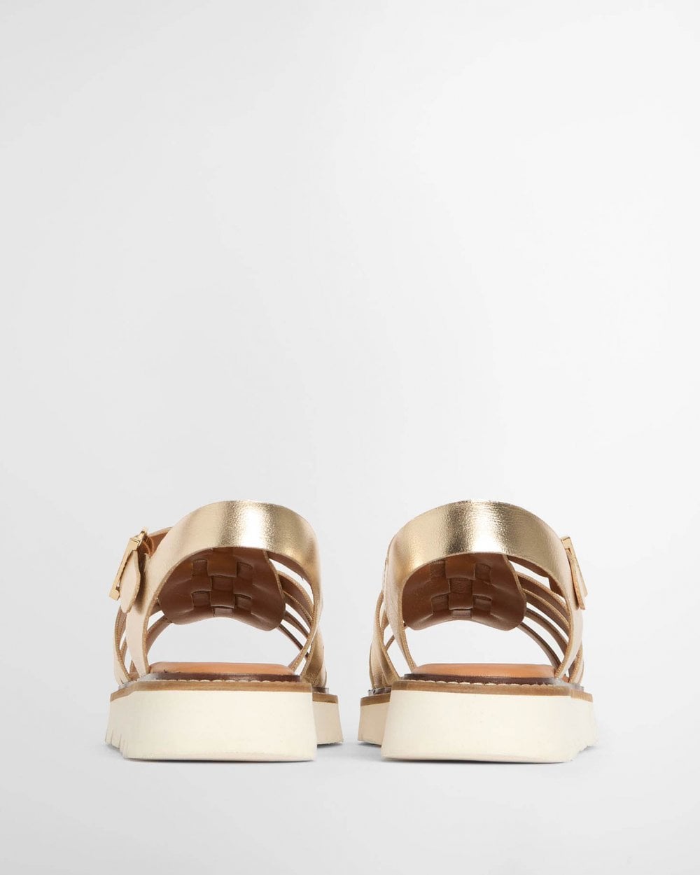 Barbour Otterburn Womens Sandals - Gold