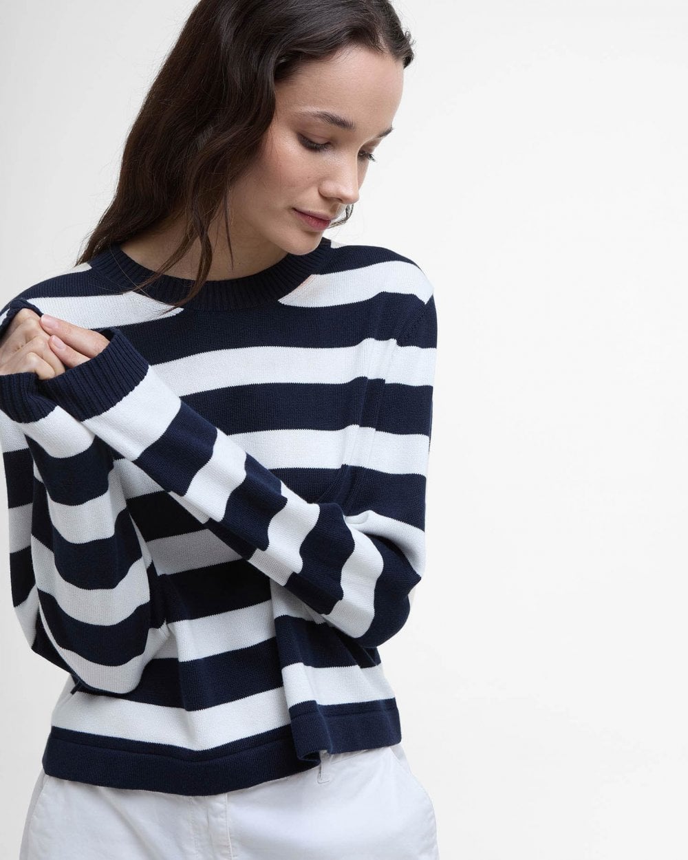 Barbour Bronya Womens Jumper - Navy