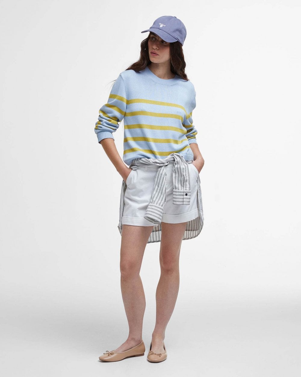 Barbour Bronya Womens Jumper - Breeze Blue