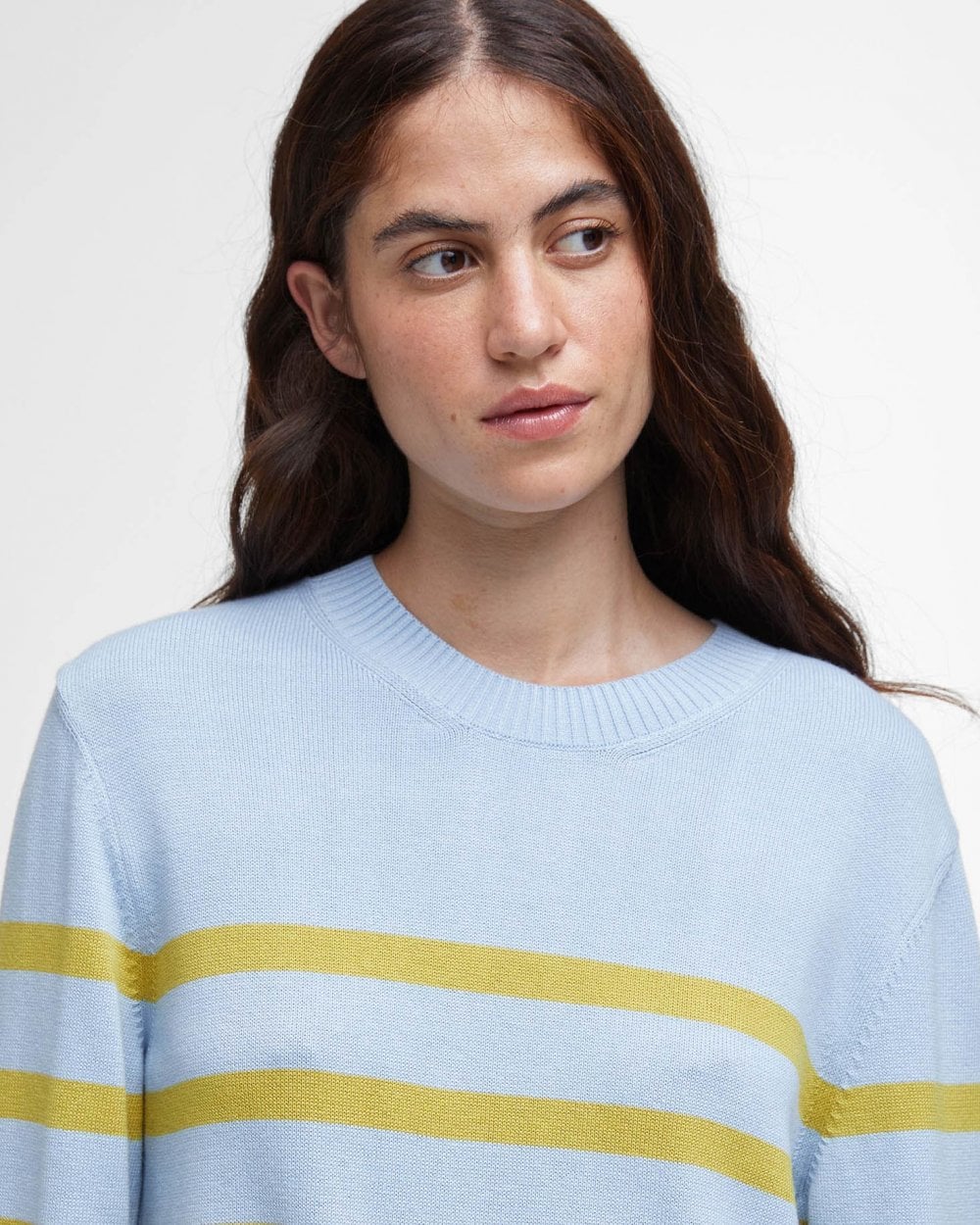 Barbour Bronya Womens Jumper - Breeze Blue