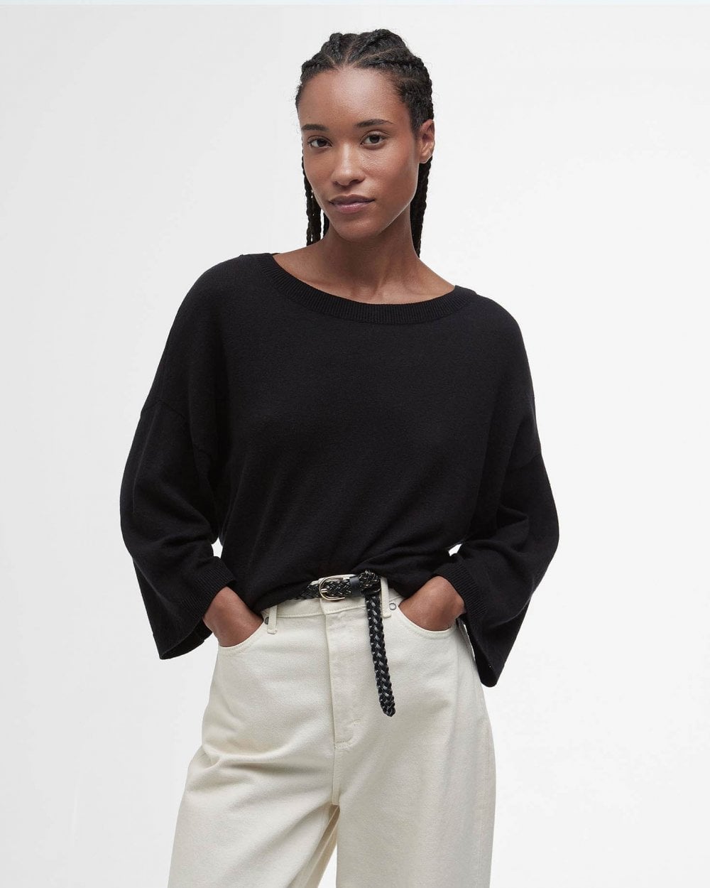 Barbour Lucy Womens Jumper - Black