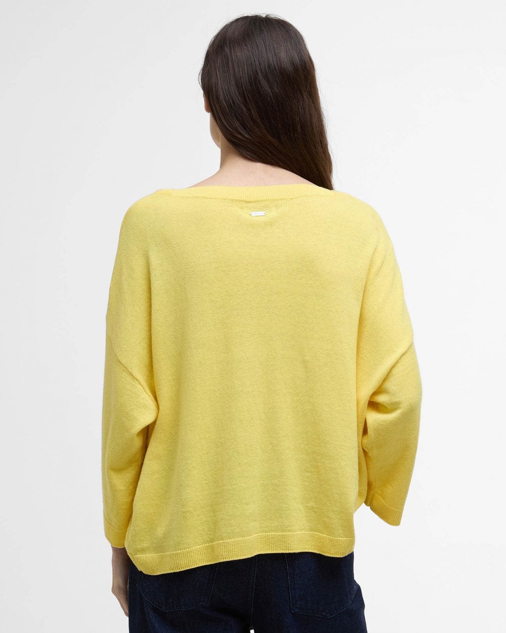 Barbour Lucy Womens Jumper - Sunray Yellow