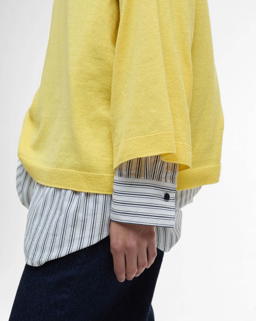 Barbour Lucy Womens Jumper - Sunray Yellow