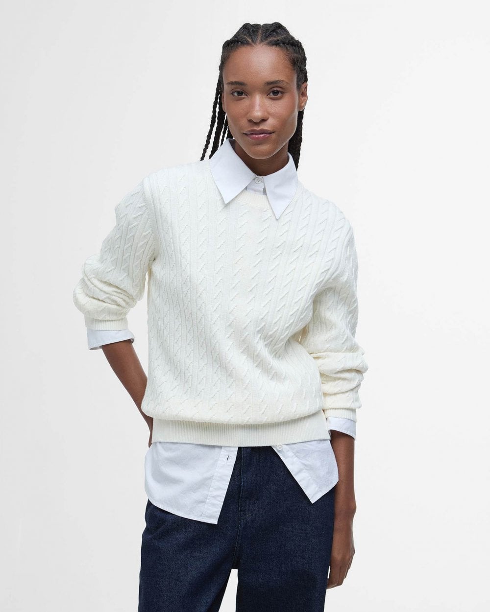 Barbour Hartland Womens Crew Neck Jumper