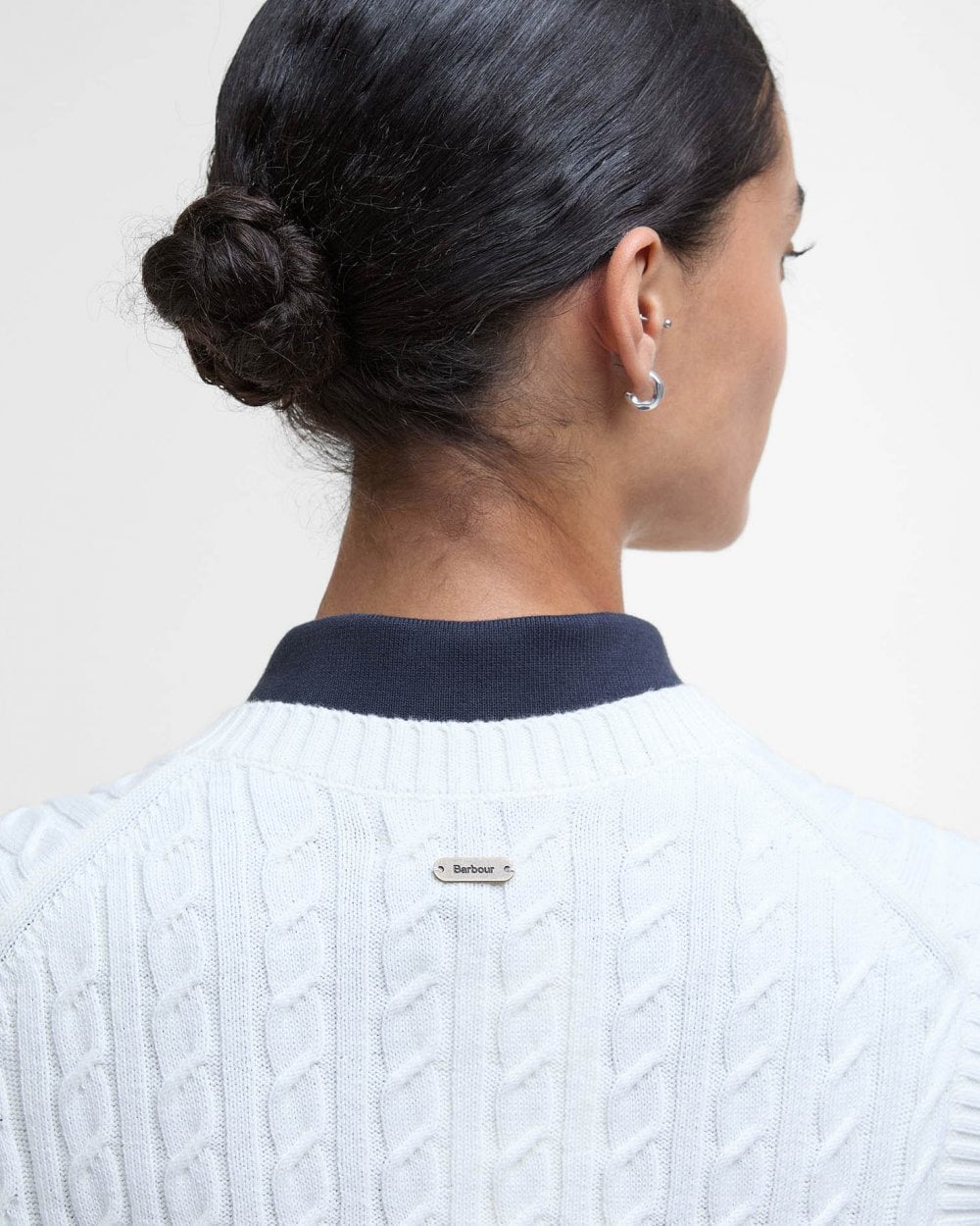 Barbour Hartland Womens Knit Tank Top - Cloud