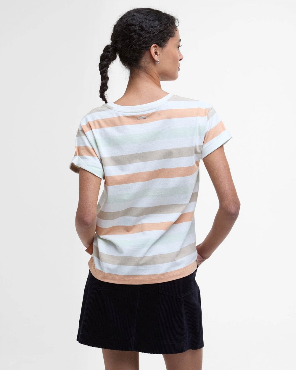 Barbour Lyndale Womens Top - Toast Stripe