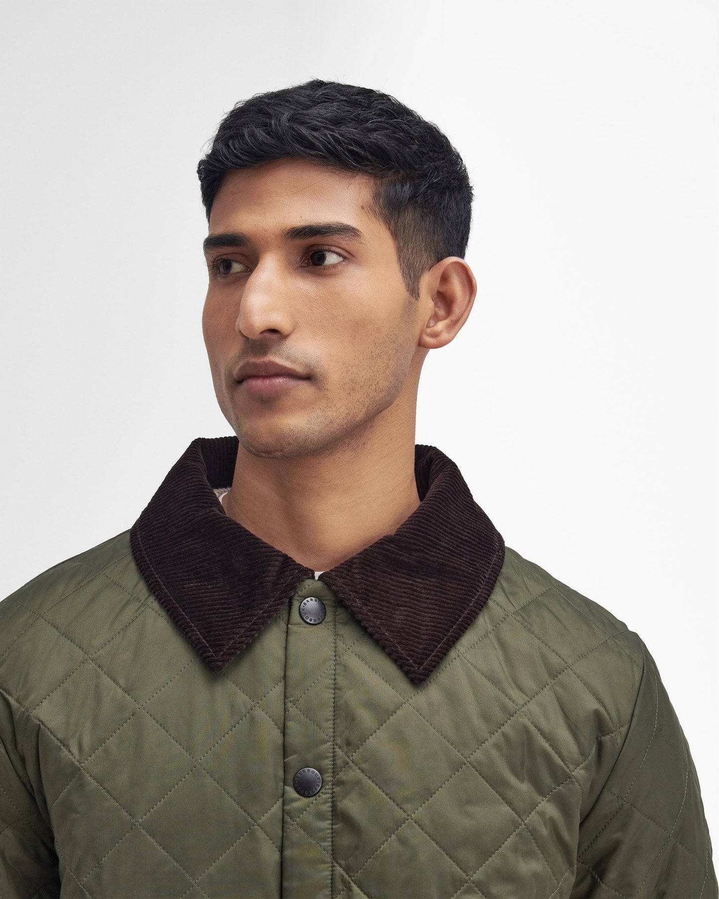 Barbour Heritage Liddesdale Quilted Mens Jacket - Olive