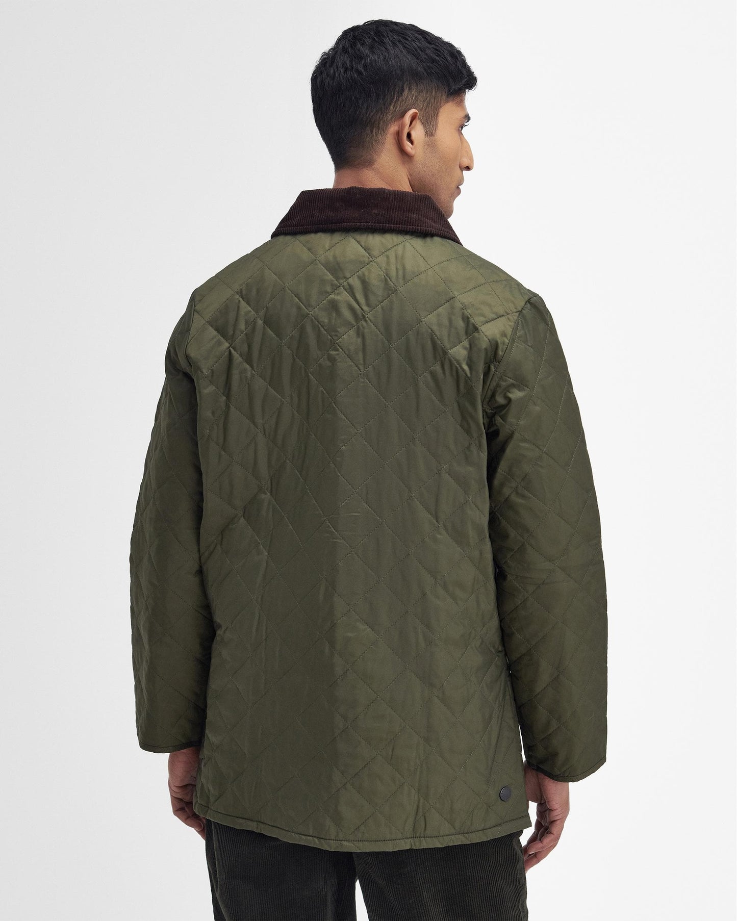 Barbour Heritage Liddesdale Quilted Mens Jacket - Olive