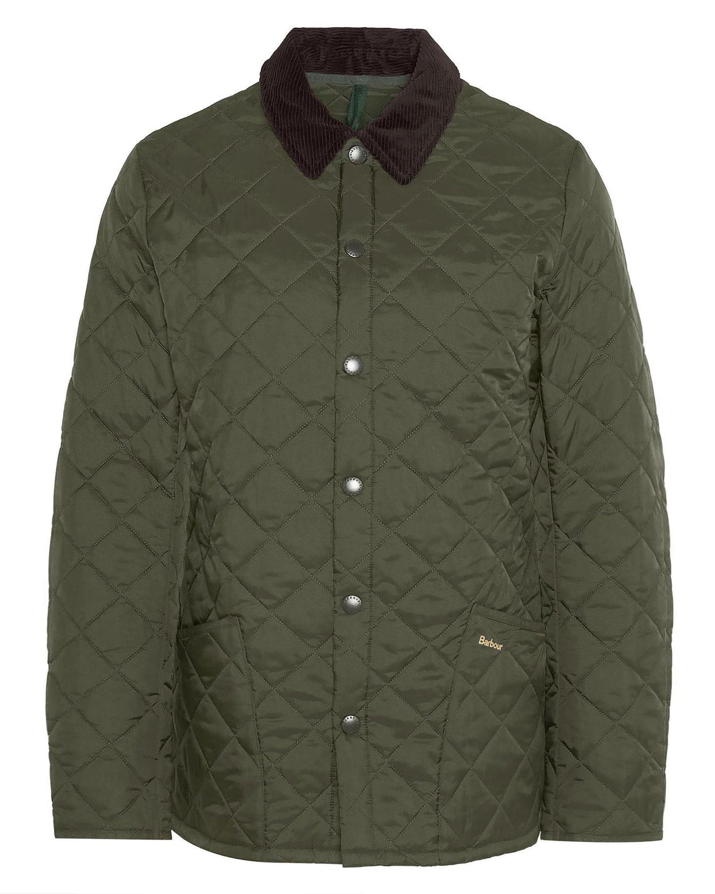 Barbour Heritage Liddesdale Quilted Mens Jacket - Olive