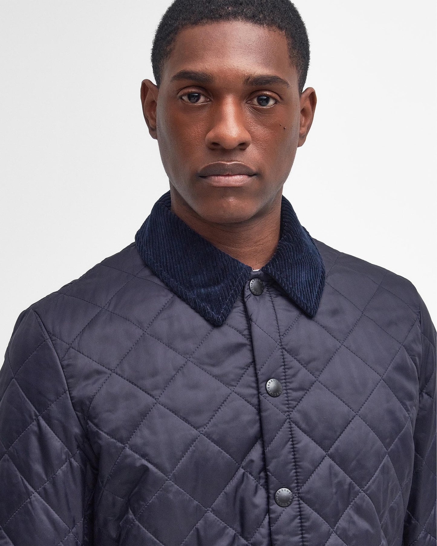 Barbour Heritage Liddesdale Quilted Mens Jacket - Navy