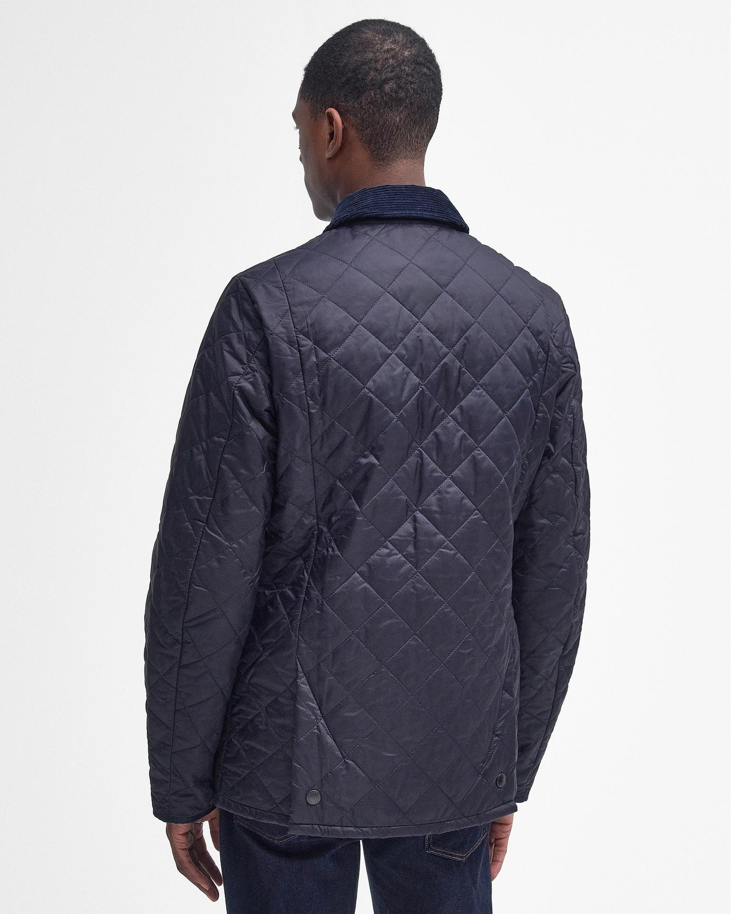 Barbour Heritage Liddesdale Quilted Mens Jacket - Navy