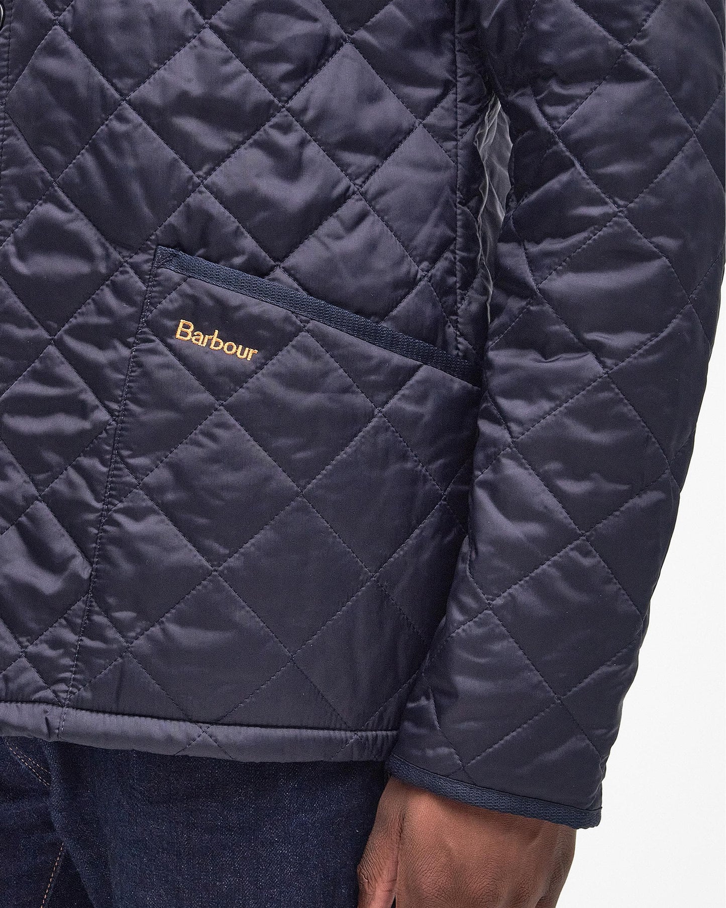 Barbour Heritage Liddesdale Quilted Mens Jacket - Navy