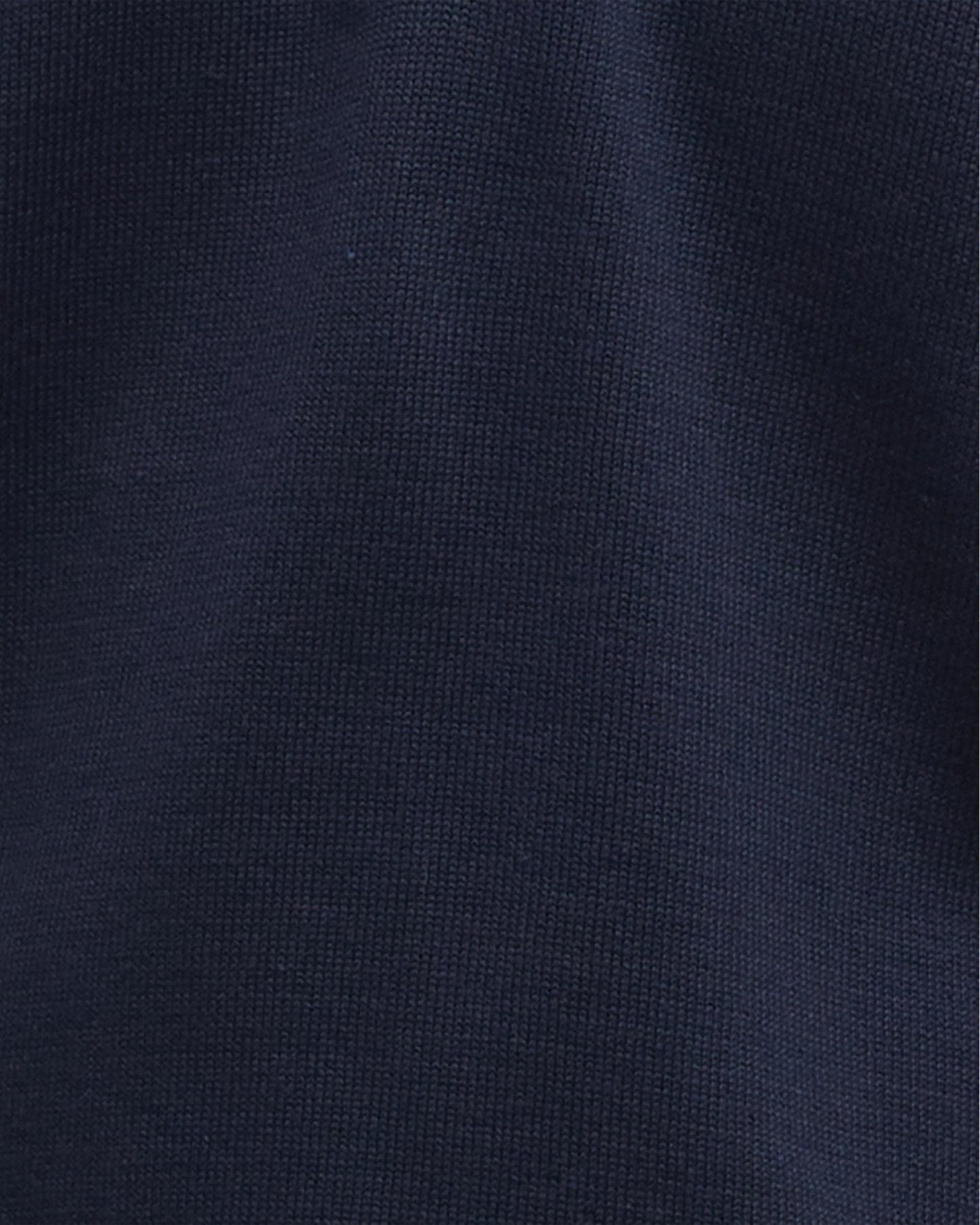 Barbour Cotton Mens Half Zip Jumper - Navy