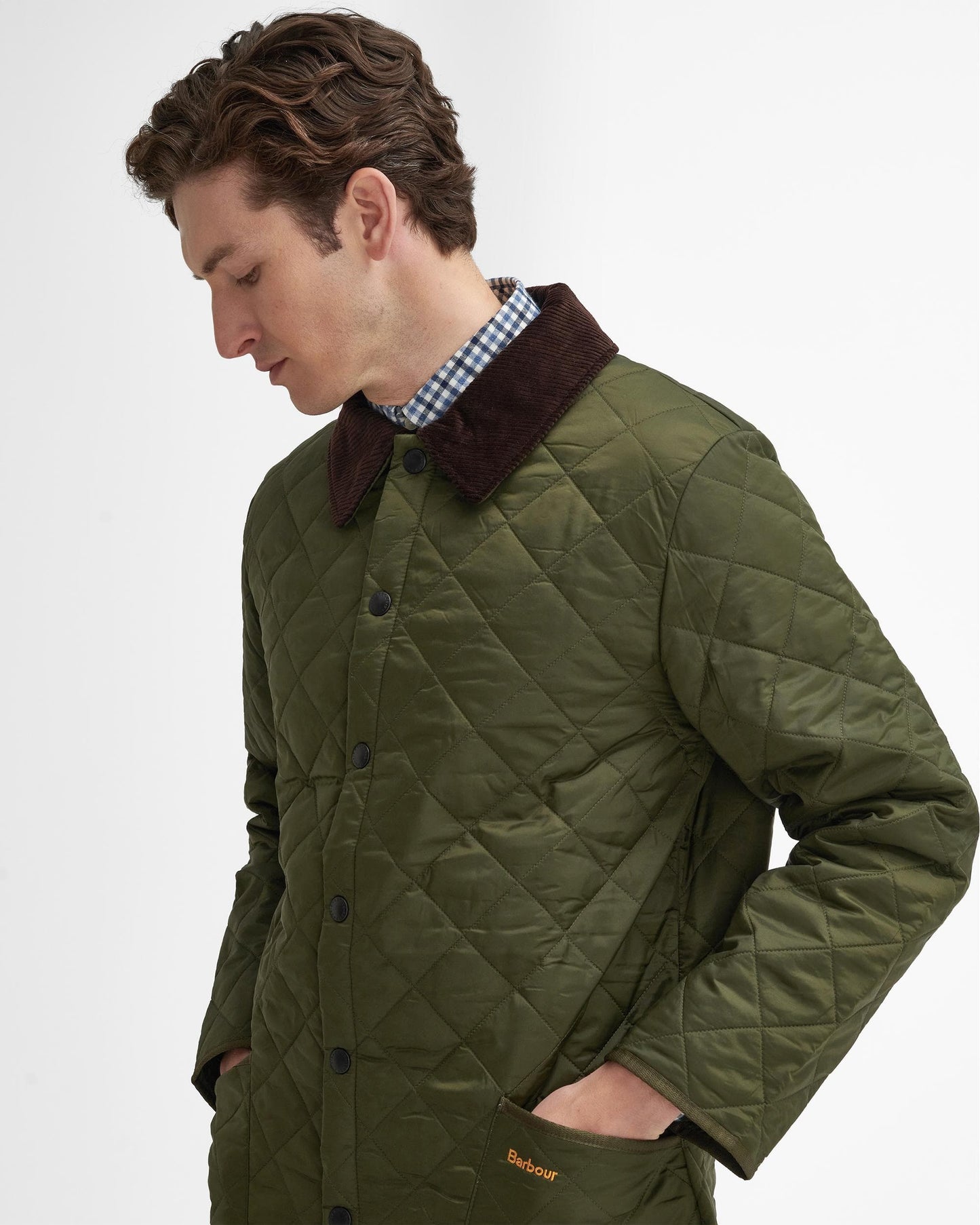 Barbour Liddesdale Mens Quilted Jacket - Olive