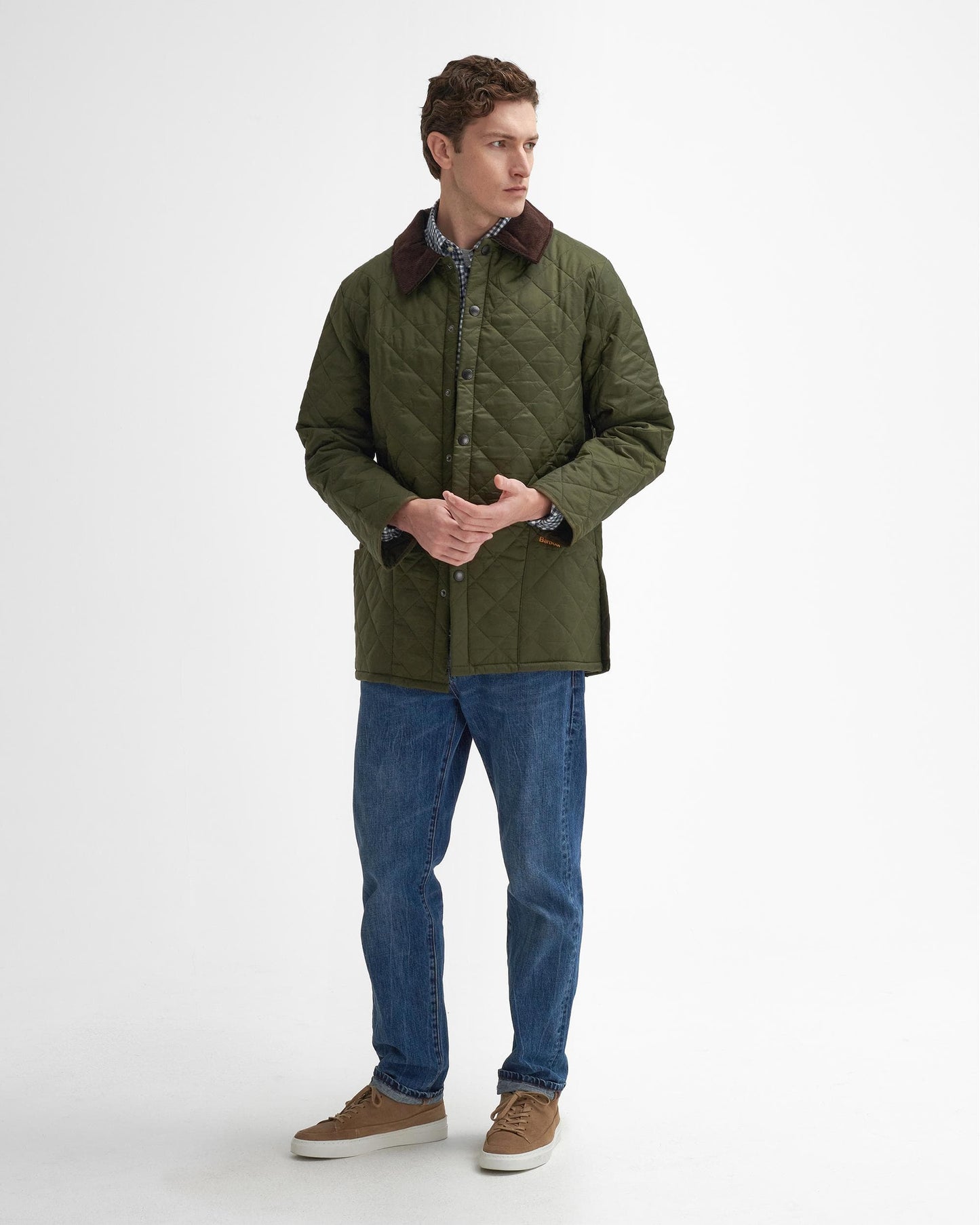 Barbour Liddesdale Mens Quilted Jacket - Olive