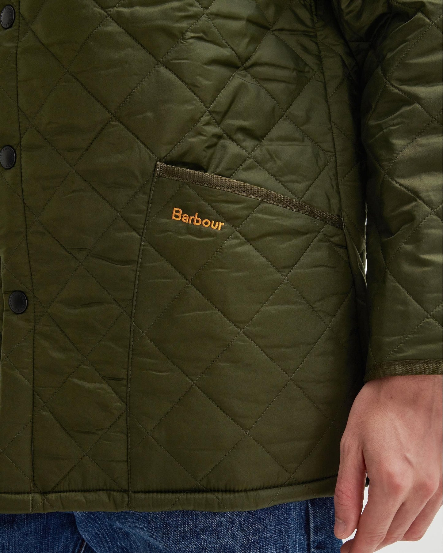 Barbour Liddesdale Mens Quilted Jacket - Olive