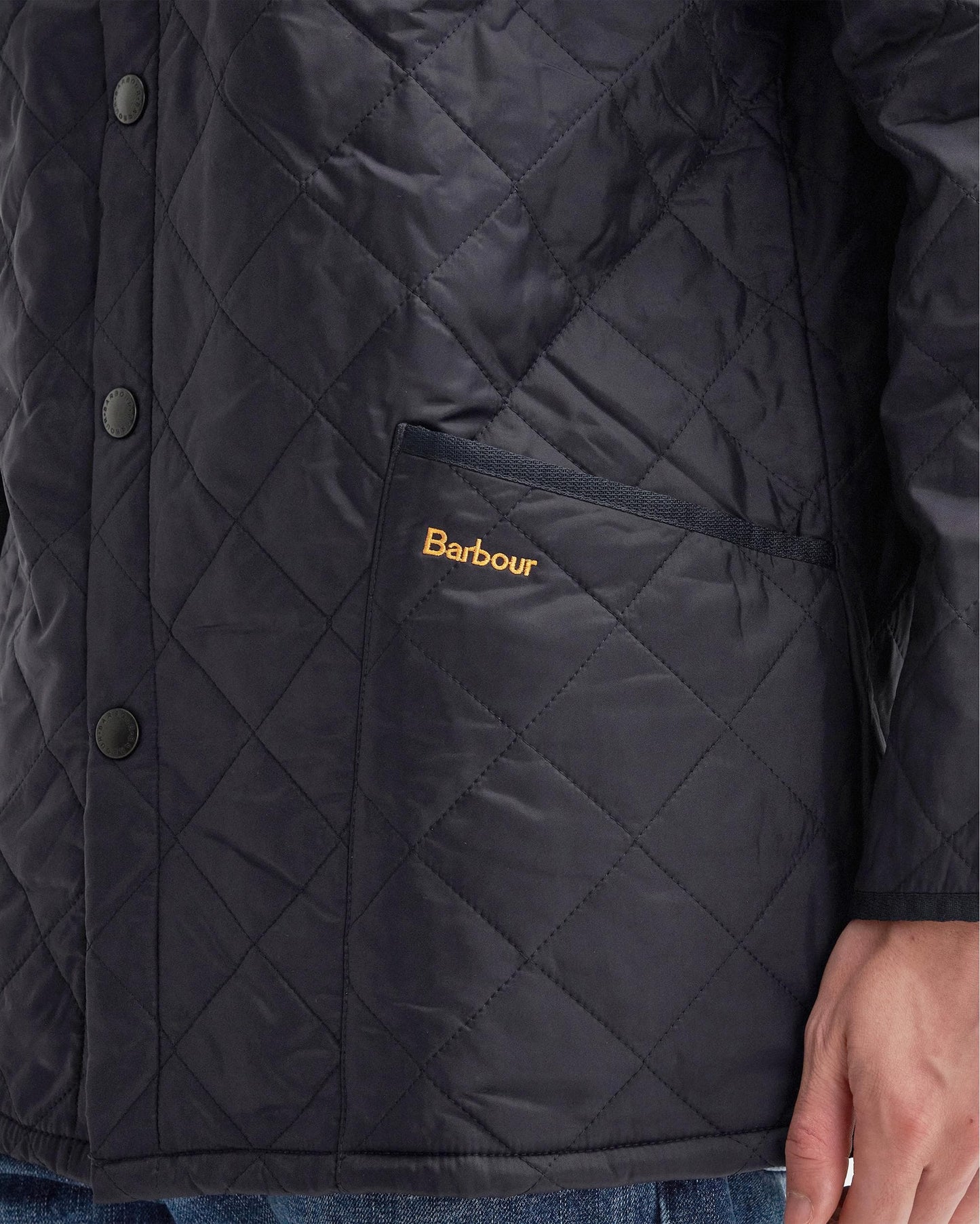Barbour Liddesdale Mens Quilted Jacket - Navy