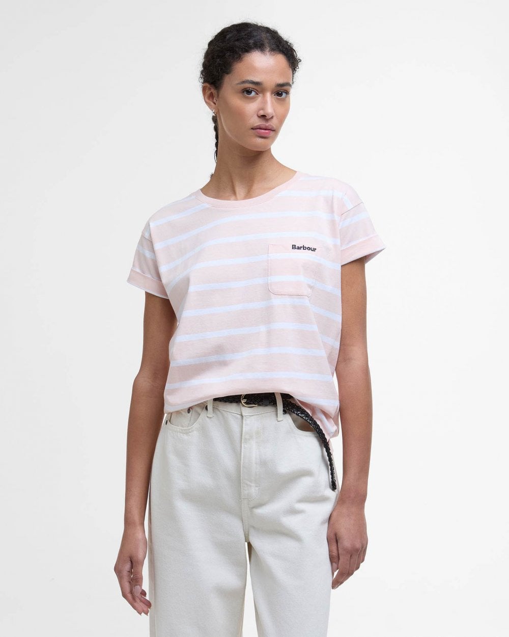 Barbour Otterburn Womens T-Shirt - Primrose Pink