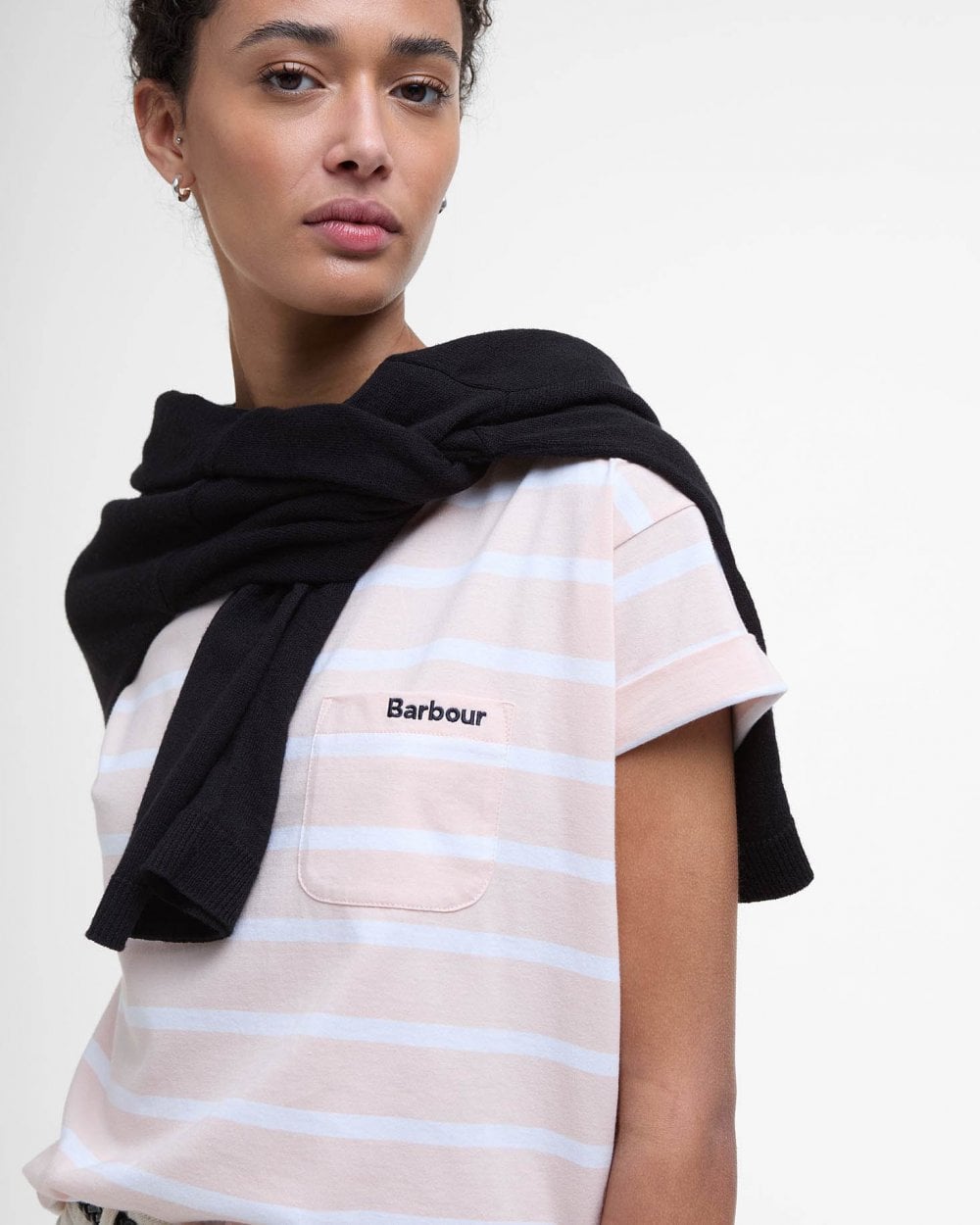 Barbour Otterburn Womens T-Shirt - Primrose Pink