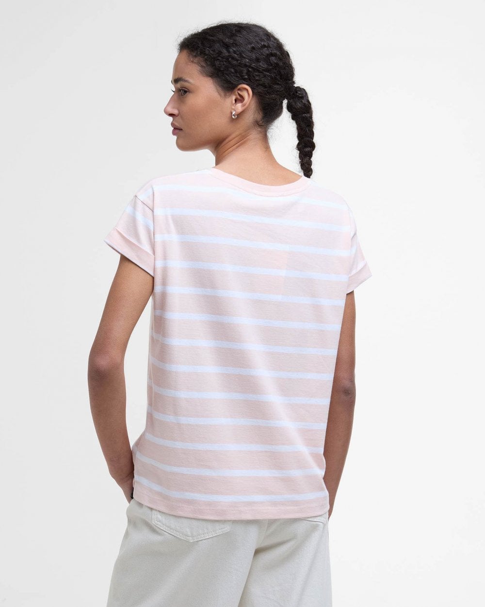 Barbour Otterburn Womens T-Shirt - Primrose Pink