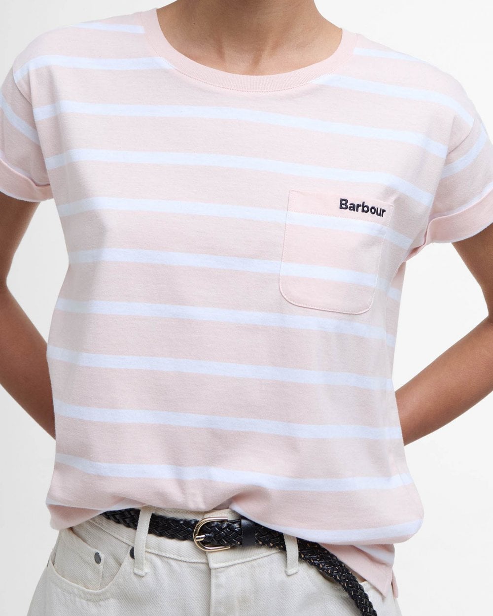 Barbour Otterburn Womens T-Shirt - Primrose Pink