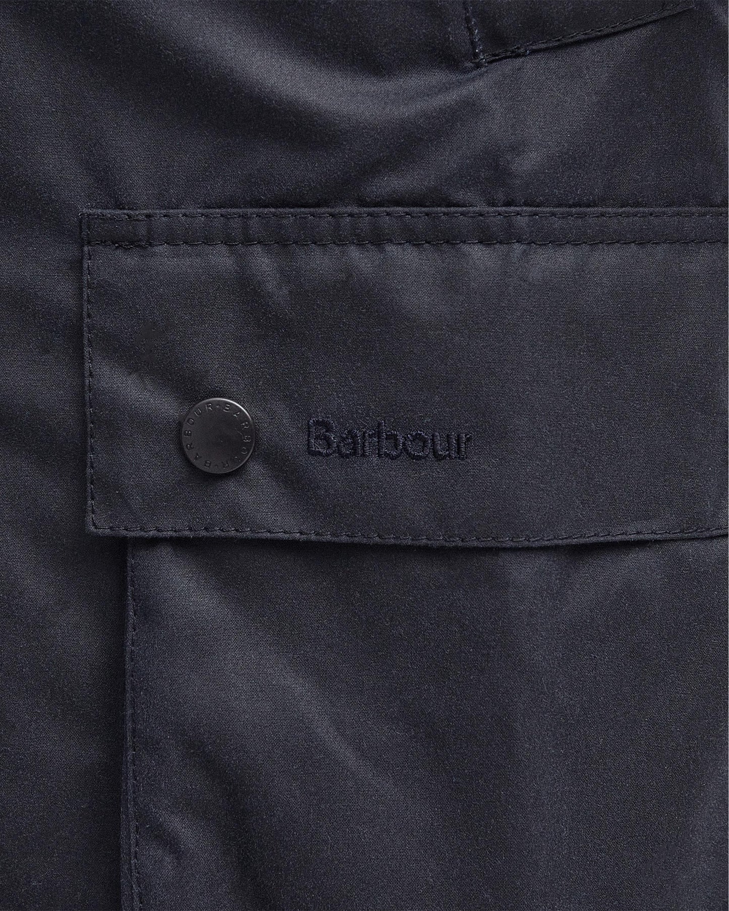 Barbour Ashby Mens Wax Jacket - Navy