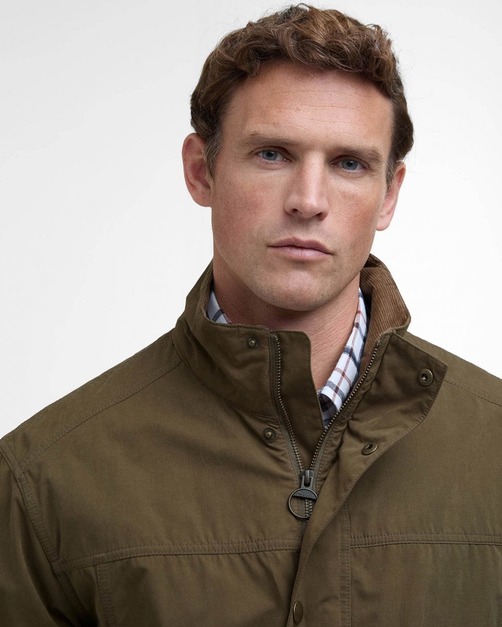 Barbour Sander Mens Casual Jacket - Dark Sand