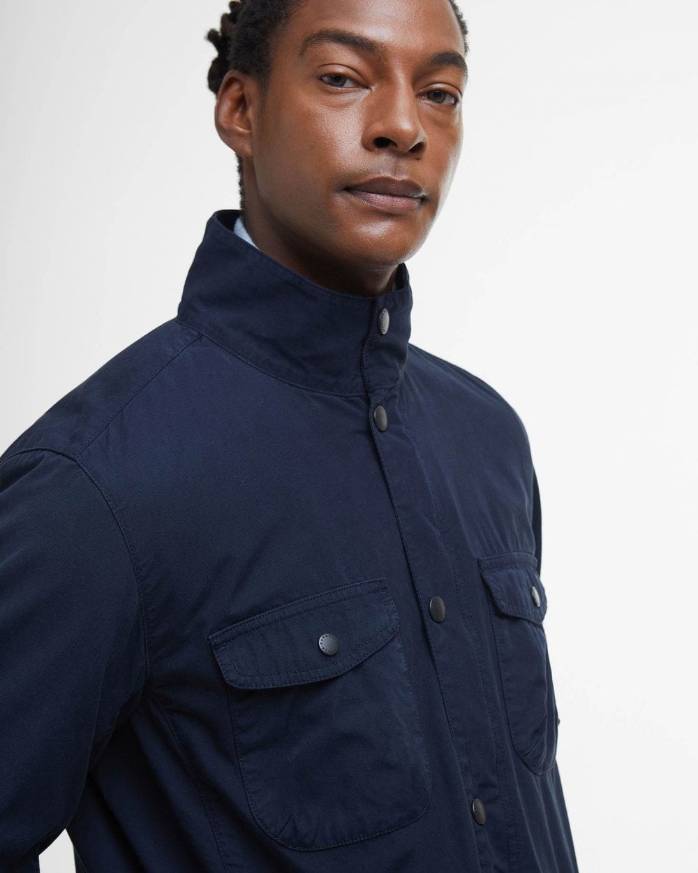 Barbour Ogston Mens Casual Jacket - Navy