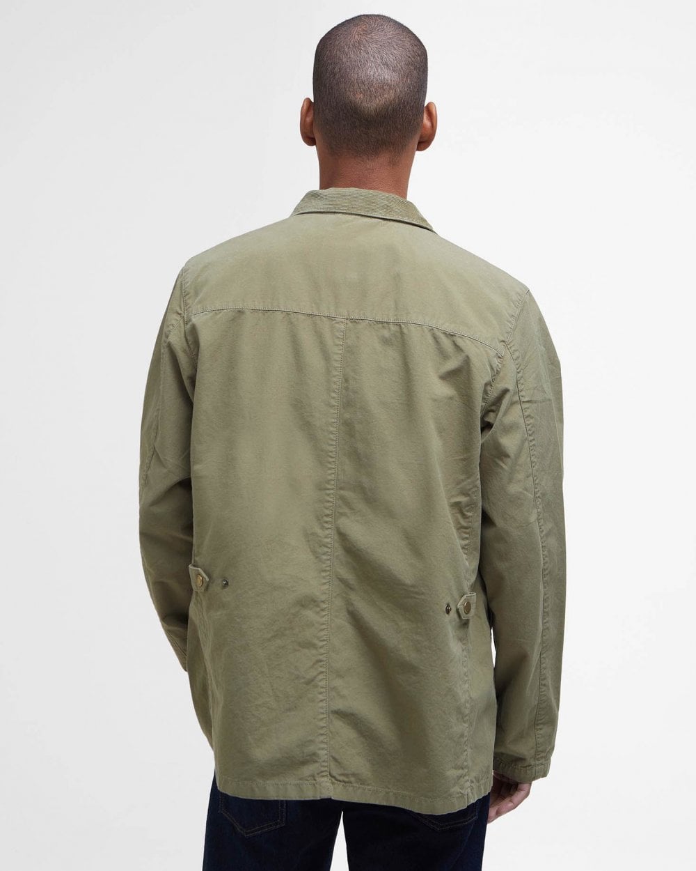 Barbour Ogston Mens Casual Jacket - Bleached Olive