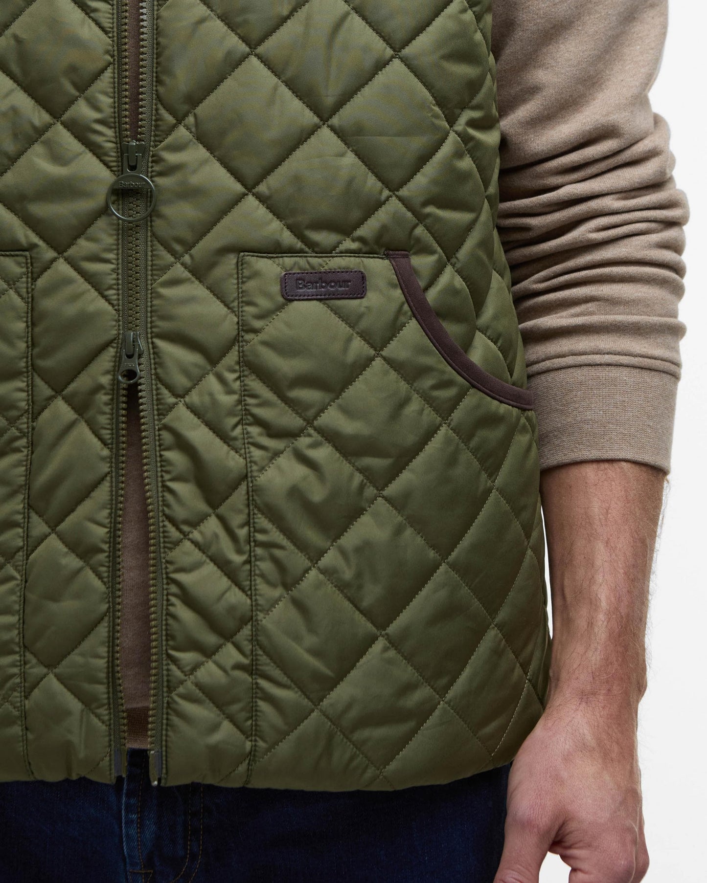 Barbour Chesterwood Mens Gilet - Dark Moss/Classic