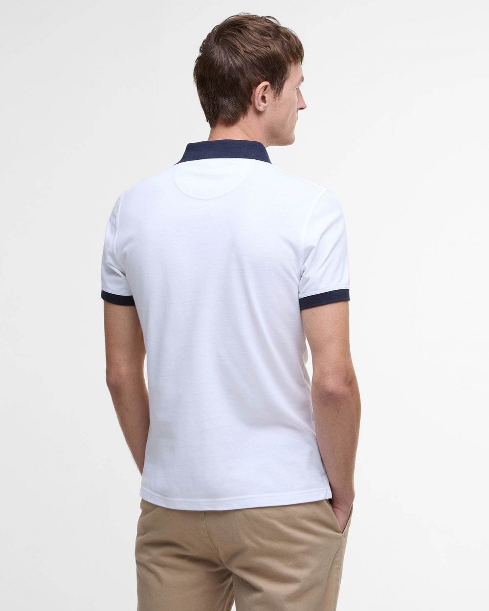 Barbour Lynmouth Mens Polo Shirt - White