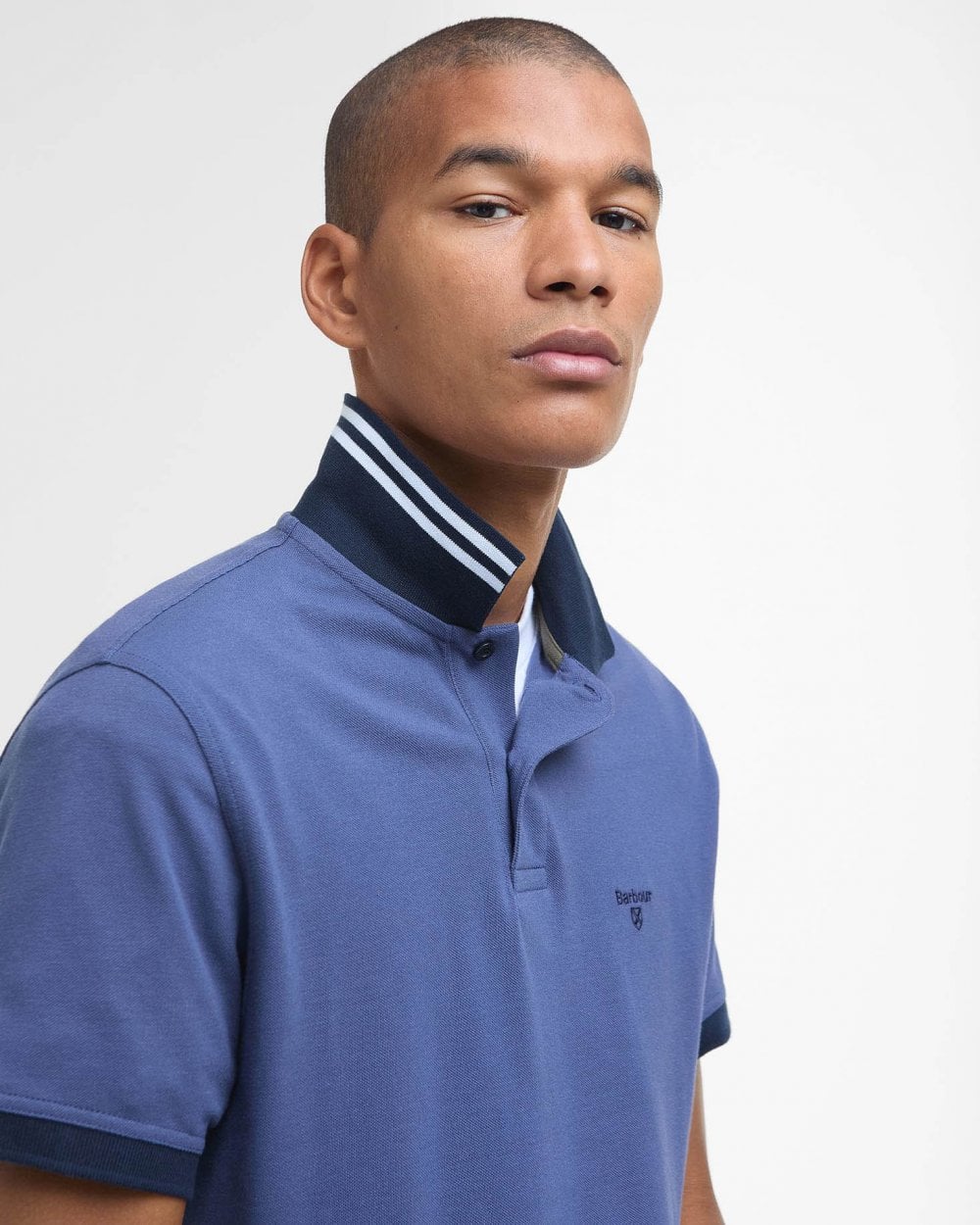 Barbour Lynmouth Mens Polo Shirt - Oceana