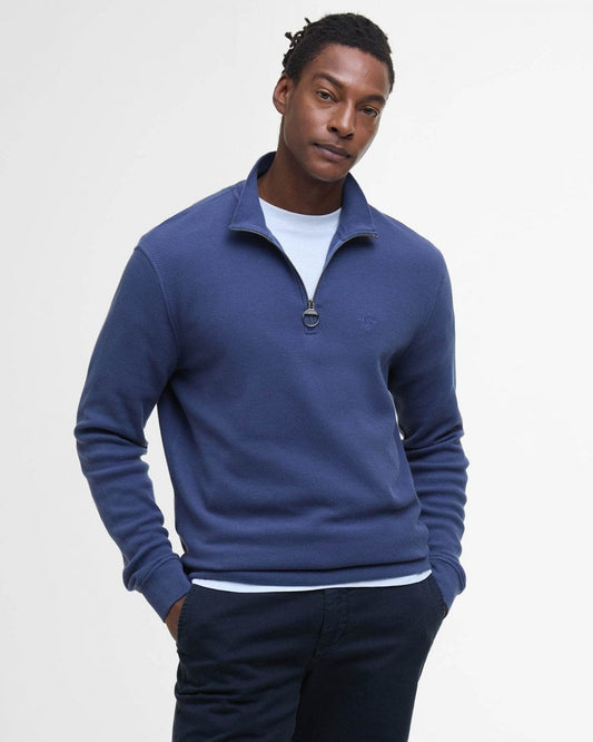 Barbour Barbour Pique Int Mens Half Zip Sweatshirt