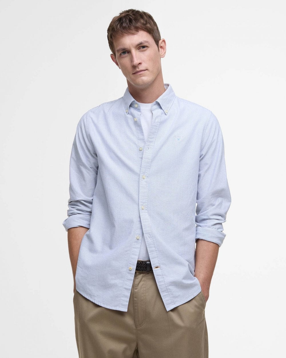 Barbour Striped Oxtown Long Sleeve Mens Tailored Shirt